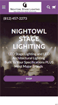 Mobile Screenshot of nightowlstagelighting.com